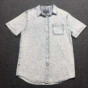 PacSun Light Blue Casual Button Down Shirt